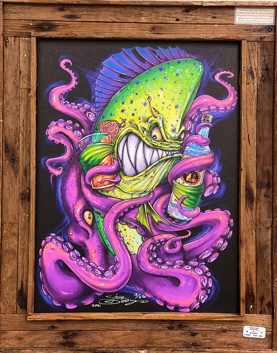 "Mahi Vice" Limited Edition Canvas