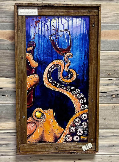 "Octopus the Connoisseur" Limited Edition Canvas