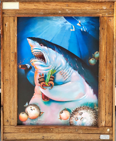 "The Shark Father" Limited Edition Canvas