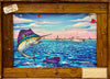 "Frig City" Lobster Trap Framed Mini-Canvas