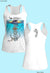 2020 Official Palm Beach International Boat Show Ladies Tank Top- 100% Poly Performance