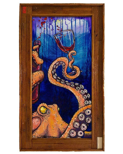 "Octopus the Connoisseur" Limited Edition Canvas